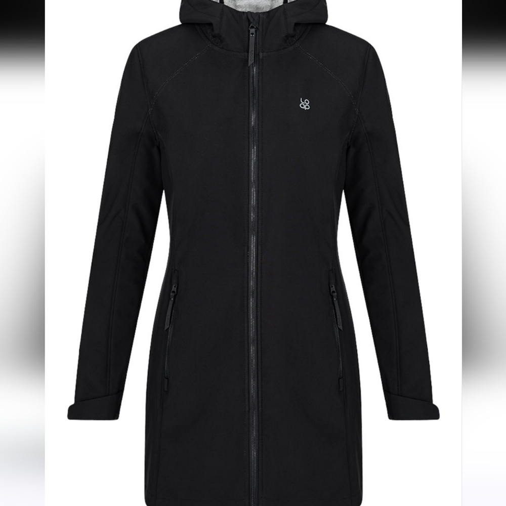 New Balance Women's Black Hooded Fleece Jacket